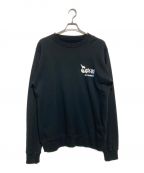 uniform experimentユニフォームエクスペリメント）の古着「FRAGMENT JAZZY JAY JAZZY JAY CREW NECK SWEAT」｜BLACK