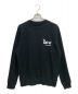 uniform experiment（ユニフォームエクスペリメント）の古着「FRAGMENT JAZZY JAY JAZZY JAY CREW NECK SWEAT／ロゴプリント クルーネックスウェットトレーナー」｜BLACK