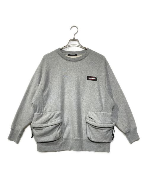 UNDERCOVER（アンダーカバー）UNDERCOVER (アンダーカバー) EAST PACK (イーストパック) EAST PACK SWEATSHIRT(イースト パーク スウェットシャツ) TOP GRAY サイズ:2の古着・服飾アイテム