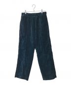 UNUSEDアンユーズド）の古着「VELOUR TRACK PANT」｜GREEN