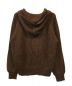 UNUSED (アンユーズド) 5G KNIT HOODIE BROWN サイズ:3：9000円