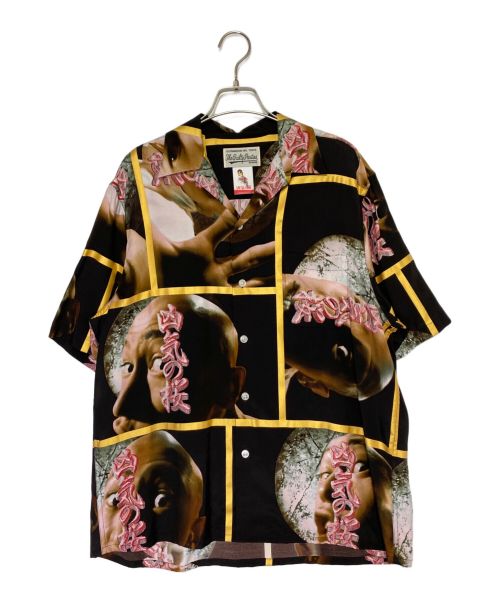 WACKO MARIA（ワコマリア）WACKO MARIA (ワコマリア) 凶気の桜 / HAWAIIAN SHIRT S/S ( TYPE-2 ) BLACK サイズ:Mの古着・服飾アイテム