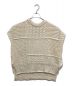 CONVERSE TOKYO（コンバーストウキョウ）の古着「OVER SILHOUETTE CABLE KNIT VEST」｜アイボリー