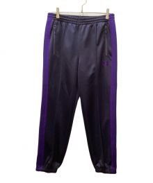 Needles（ニードルズ）の古着「ZIPPED TRACK PANT POLY SMOOTH/トラックパンツ」｜パープル