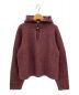 NKNIT（ンニット）の古着「camel mix hooded KNIT」｜パープル