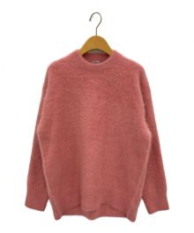 DRESSLAVE（ドレスレイブ）の古着「fox cashmere crew neck pullover」｜ピンク