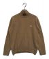 MAISON KITSUNE（メゾンキツネ）の古着「LAMBSWOOL HIGT COLLAR PULLOVER」｜ベージュ