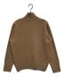 MAISON KITSUNE (メゾンキツネ) LAMBSWOOL HIGT COLLAR PULLOVER ベージュ サイズ:S：9800円