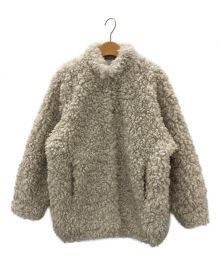 CLANE（クラネ）の古着「CURL FUR SHORT COAT」｜ベージュ