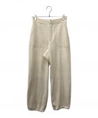 TODAYFULトゥデイフル）の古着「Drawstring Wool Pants」｜アイボリー