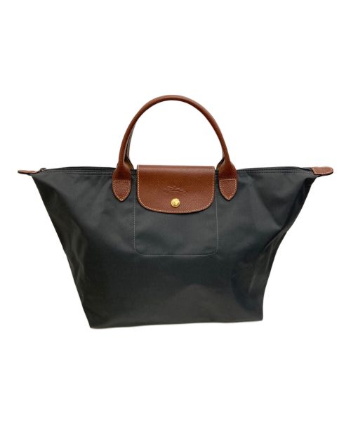 LONGCHAMP（ロンシャン）LONGCHAMP (ロンシャン) 折り畳みトートバッグ グレーの古着・服飾アイテム