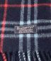 Burberry's (バーバリーズ) カシミヤマフラー ネイビー：6000円