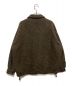 STEVEN ALAN (スティーブンアラン) KNIT FLEC OVAL BLOUSON ブラウン サイズ:S：13000円