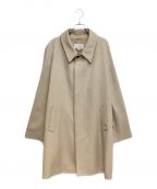 Maison Margielaメゾンマルジェラ）の古着「18SS Raglan Sleeve Stencil Collar Coat（ラグランスリーブステンカラーコート）」｜ベージュ