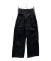 CLANE（クラネ）の古着「ASYMMETRY WORK PANTS」｜ブラック