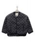 Gymphlex（ジムフレックス）の古着「QUILT DOWN COLLARLESS JACKET」｜ブラック