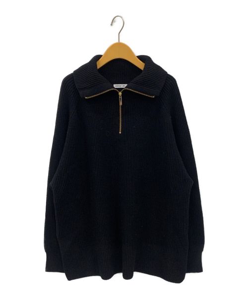 EVERYDAY I LIKE.（エヴリデイ アイ ライク）EVERYDAY I LIKE. (エヴリデイ アイ ライク) Half Zip Sweater / ハーフジップセーター ブラック サイズ:-の古着・服飾アイテム