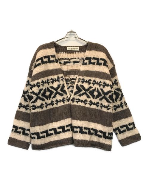 THE SHINZONE（ザ シンゾーン）THE SHINZONE (ザ シンゾーン) COWICHAN CARDIGAN ベージュ サイズ:FREEの古着・服飾アイテム