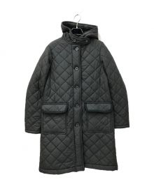 Traditional Weatherwear（トラディショナルウェザーウェア）の古着「裏ボアキルティングコート」｜ブラック