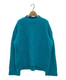 Gypsohila（ジプソフィア）の古着「Alpaca Shaggy Pullover」｜ブルー