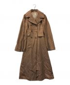 HER LIP TOハーリップトゥ）の古着「Mademoiselle 2Way Long Coat」｜ブラウン