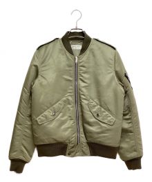 Saint Laurent Paris（サンローランパリ）の古着「Clasic Bomber Jacket （クラシックボンバージャケット）」｜カーキ