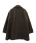 STEVEN ALAN (スティーブンアラン) KNIT FLEC HALF BALMACAAN COAT ブラウン サイズ:M：9800円