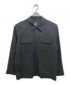 comm.arch.コム・アーチ）の古着「Cotton Gass Twill Jacket 「Blackout」」｜ブラック