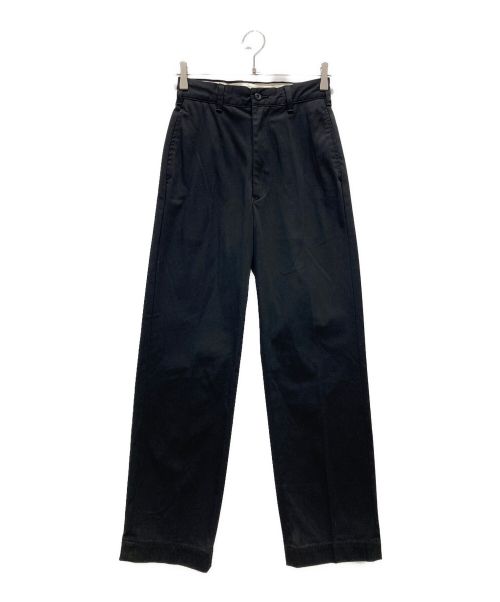 THE SHINZONE（ザ シンゾーン）THE SHINZONE (ザ シンゾーン) WASHED HIGH WAIST CHINO ブラック サイズ:32の古着・服飾アイテム