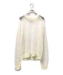 SUGARHILL（シュガーヒル）の古着「MOHAIR LOOSE KNIT」｜ホワイト