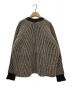 JAN JAN VAN ESSCHE (ヤンヤンバンエシュ) KNIT#49 ブラウン×ホワイト サイズ:S：25000円