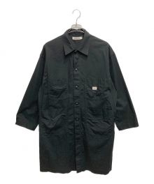 COOTIE PRODUCTIONS（クーティープロダクツ）の古着「Ripstop Shop Coat／リップストップショップコート」｜ブラック