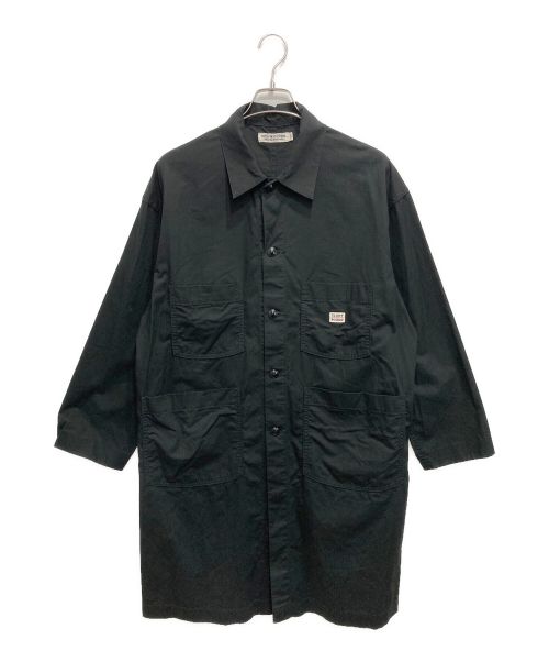 COOTIE PRODUCTIONS（クーティープロダクツ）COOTIE PRODUCTIONS (クーティープロダクツ) Ripstop Shop Coat／リップストップショップコート ブラック サイズ:Sの古着・服飾アイテム