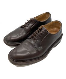 Tricker's（トリッカーズ）の古着「ロバートプレーントゥシューズ」｜ブラウン