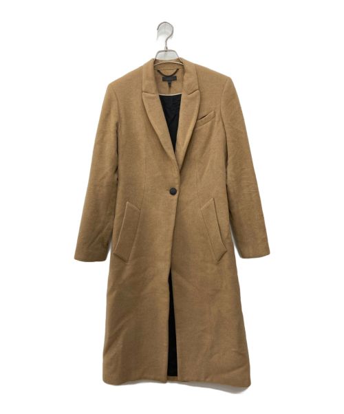 rag&bone（ラグアンドボーン）rag&bone (ラグアンドボーン) Dark Camel Duke Overcoat ダークキャメルデュークオーバーコート ベージュ サイズ:SIZE2の古着・服飾アイテム