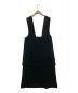 nagonstans (ナゴンスタンス) layered jumper-skirt ブラック サイズ:MEDIUM：12000円