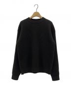 AURALEEオーラリー）の古着「FRANCH MERINO RIB KNIT P/O」｜ブラウン