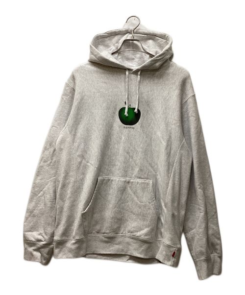 SUPREME（シュプリーム）SUPREME (シュプリーム) Apple Hooded Sweatshirt /アップルフーディッドスウェットシャツ グレー サイズ:Lの古着・服飾アイテム