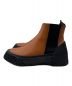 3.1 phillip lim (スリーワンフィリップリム) VULCANIZED CHELSEA BOOTS ブラウン×ブラック サイズ:37：17000円