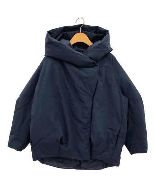 blkby（ビーエルケービーワイ）blkby (ビーエルケービーワイ) short down coat ネイビー サイズ:1の古着・服飾アイテム