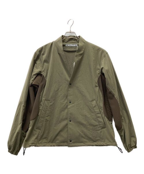 SASQUATCHfabrix.（サスクワッチファブリックス）SASQUATCHfabrix. (サスクワッチファブリックス) NYLON WA-NECK JACKET オリーブ サイズ:Mの古着・服飾アイテム