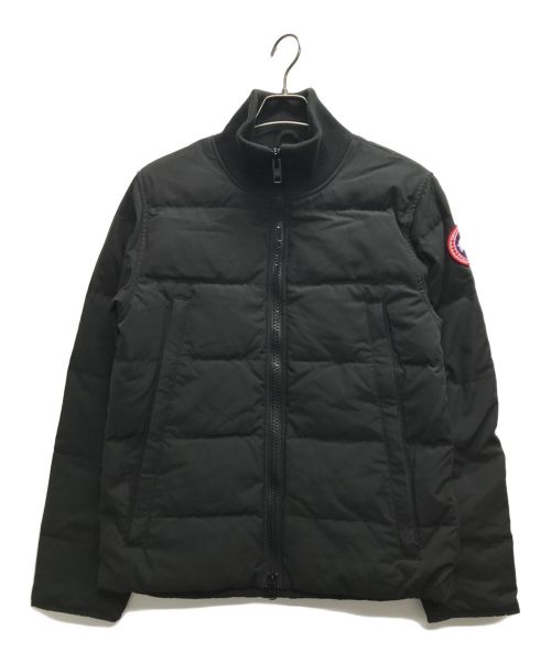 CANADA GOOSE（カナダグース）CANADA GOOSE (カナダグース) WOOLFORD JACKET ダウンジャケット ブラック サイズ:Mの古着・服飾アイテム