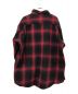 SUGAR CANE (シュガーケーン) OMBRE PLAID HEAVY FLANNEL WORK SHIRT レッド×ブラック サイズ:XL：10000円