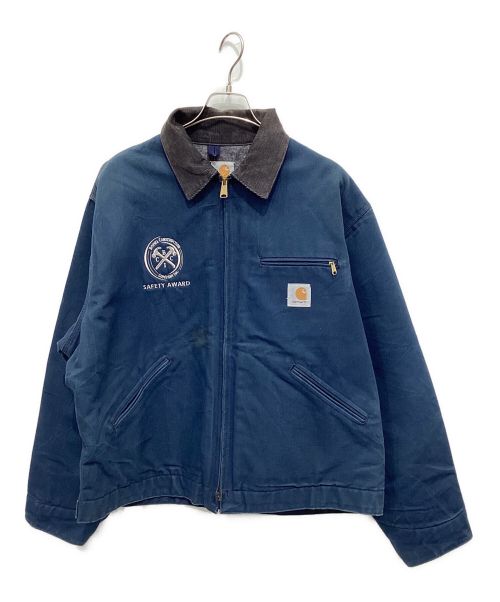 CarHartt（カーハート）CarHartt (カーハート) ヴィンテージデトロイトジャケット ネイビー サイズ:48の古着・服飾アイテム