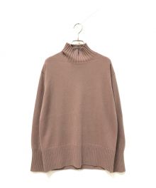 theory（セオリー）の古着「PURE CASHMERE RELAXED TURTLE NK」｜ベージュ