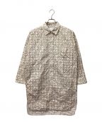 MaxMaraマックスマーラ）の古着「/プルオーバーシャツワンピースMonogram Shirt Minidress」｜ホワイト