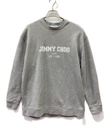 JIMMY CHOO（ジミーチュウ）の古着「JC カレッジスウェット」｜グレー