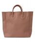 YOUNG & OLSEN The DRYGOODS STORE (ヤングアンドオルセン ザ ドライグッズストア) EMBOSSED LEATHER D TOTE M ピンク サイズ:-：12000円