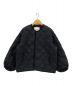 Gymphlex（ジムフレックス）の古着「QUILT DOWN PUFF SLEEVE JACKET」｜ブラック