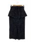 HER LIP TO (ハーリップトゥ) Floral Jacquard Peplum Skirt ブラック サイズ:M：9000円